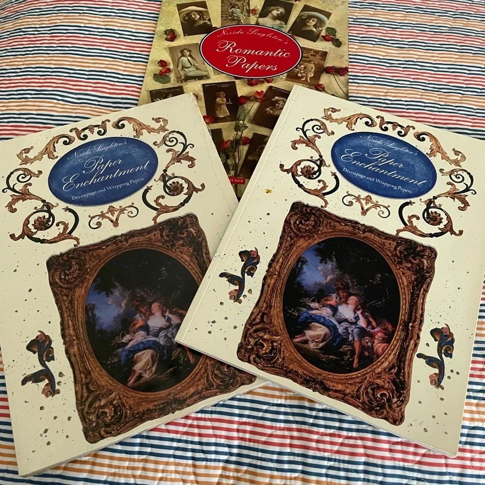 Paper Enchantments Wrapping Paper 3 Books